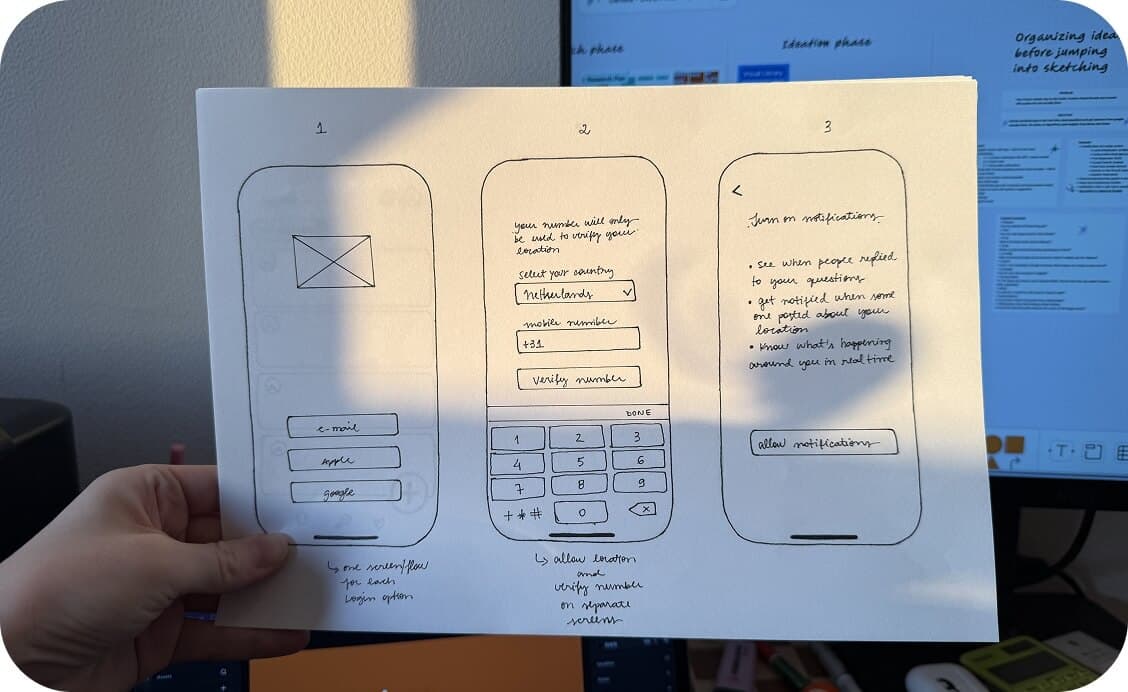 Early Wireframe Ideas
